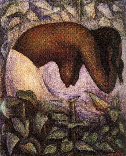 Bather of Tehuantepec, 1932 by Diego Rivera