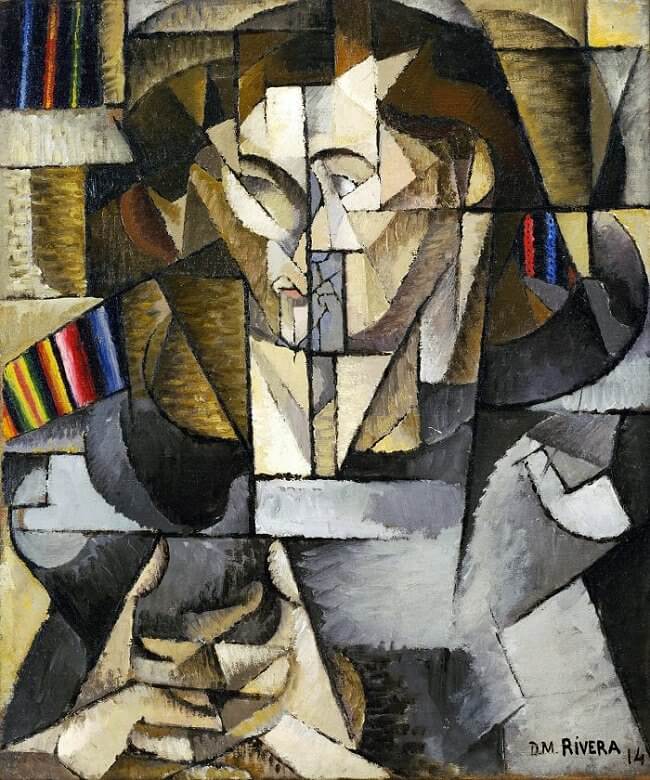 Jacques Lipchitz, 1914 by Diego Rivera