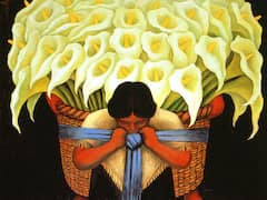 Flower Vendor by Diego Rivera