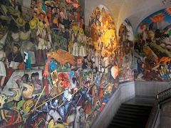 History of Mexico by Diego Rivera