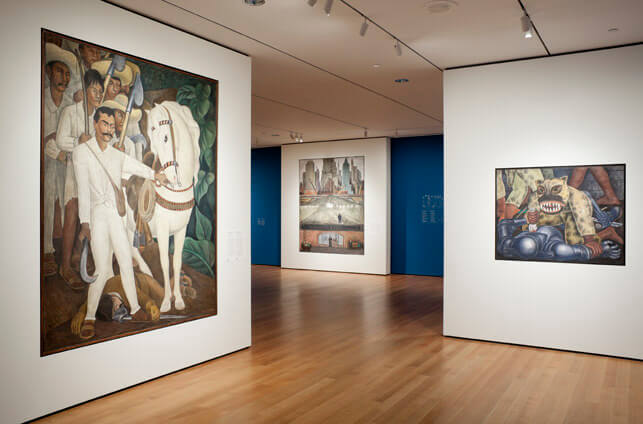 Rivera's paintings at MOMA