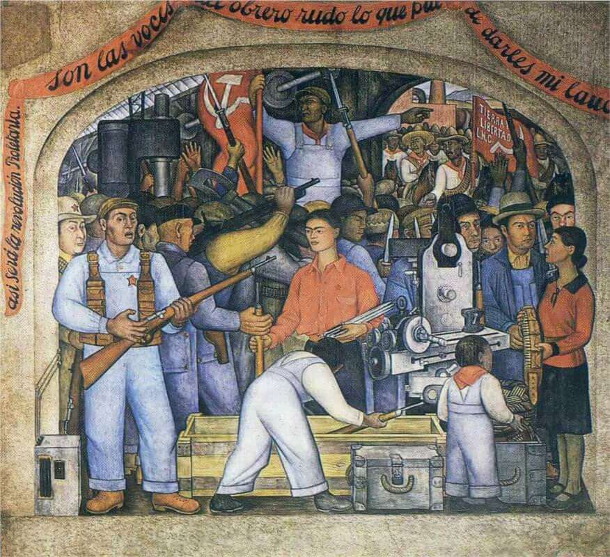 The Arsenal, 1928 by Diego Rivera